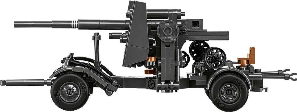 Cobi HISTORICAL COLLECTION WWII - 8.8Cm Flak With Carriage
