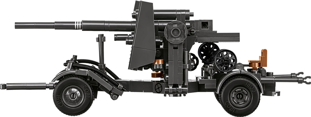 Cobi HISTORICAL COLLECTION WWII - 8.8Cm Flak With Carriage