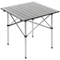 Camping-Rolltisch, Alu, Gestell klappbar