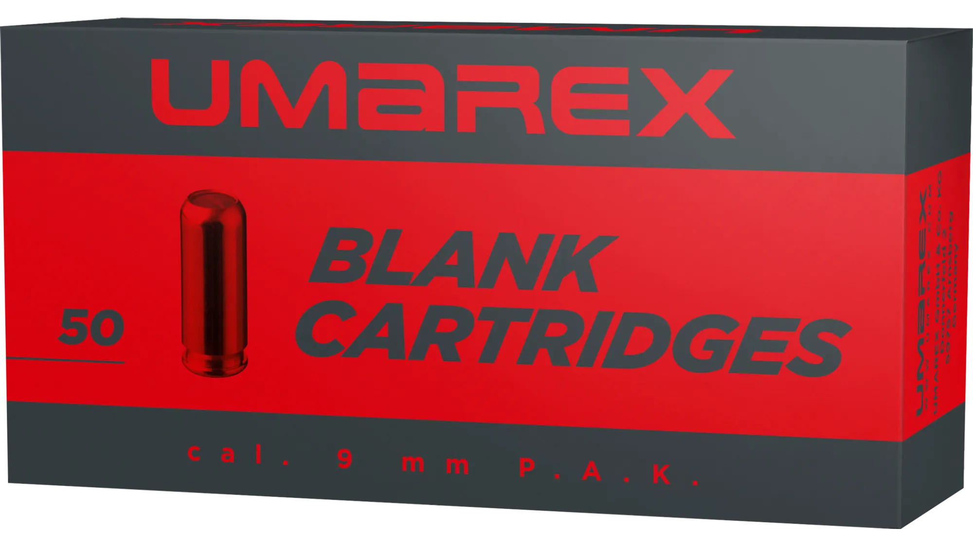 Umarex Platzpatronen 9 mm P.A.K., 50 St.
