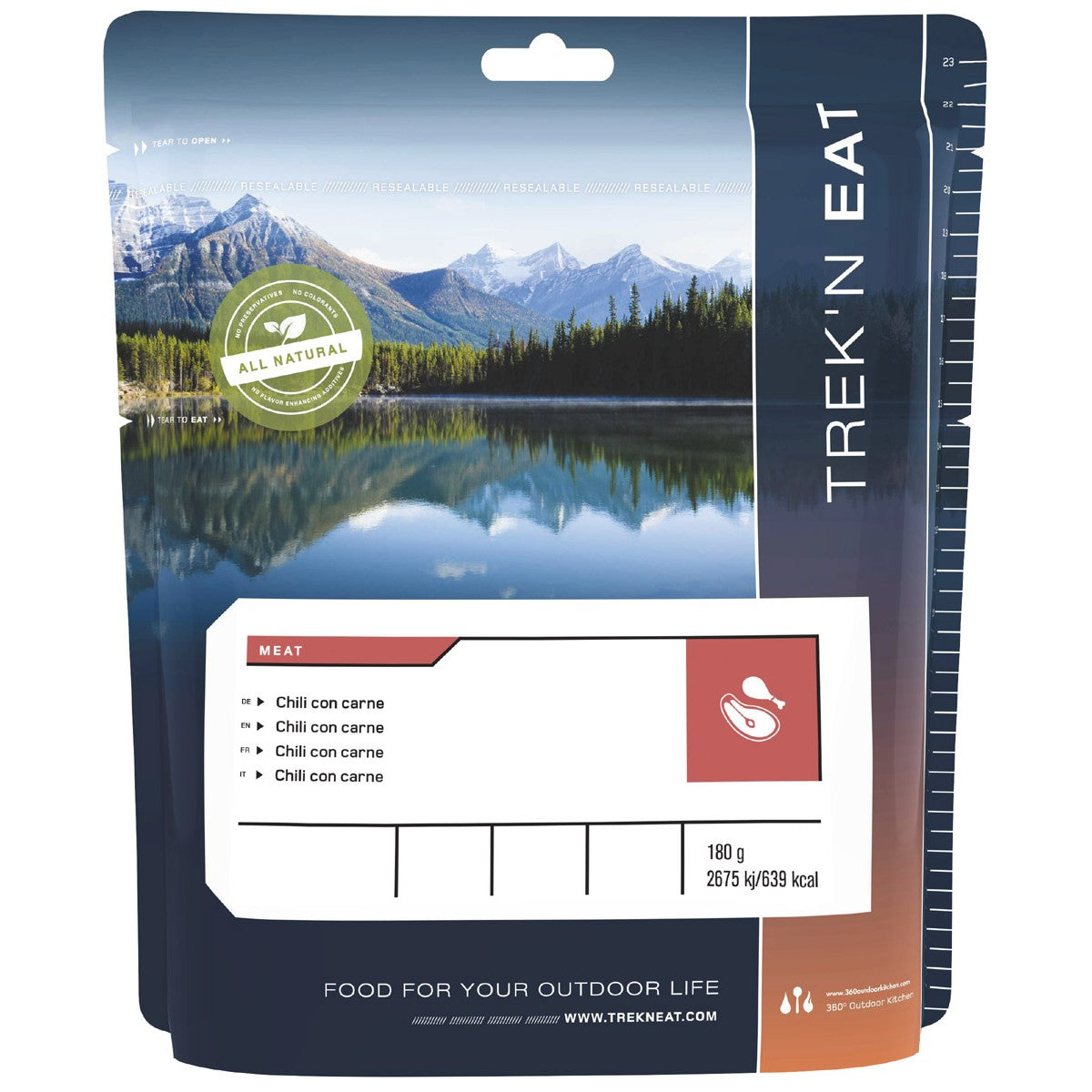 Trek'n Eat Chili con Carne – Outdoor-Verpflegung 180 g