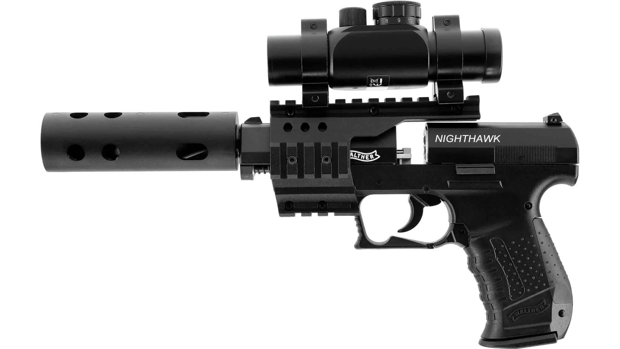 Walther NightHawk 4,5 mm (.177) Diabolo, CO₂, < 3,5 J