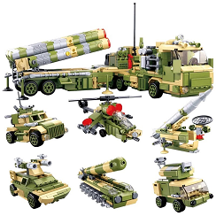 Sluban Launching Vehicle M38-B0758 Armee-Bausatz