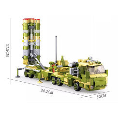 Sluban Launching Vehicle M38-B0758 Armee-Bausatz
