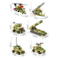 Sluban Launching Vehicle M38-B0758 Armee-Bausatz