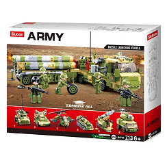 Sluban Launching Vehicle M38-B0758 Armee-Bausatz