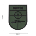 Rubber Emblem 3D PVC Sniper