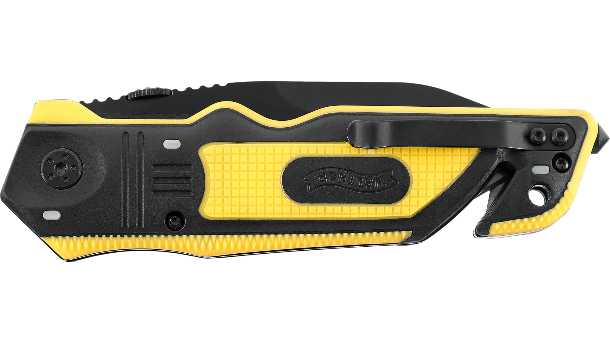 Walther Emergency Rescue Messer Gelb