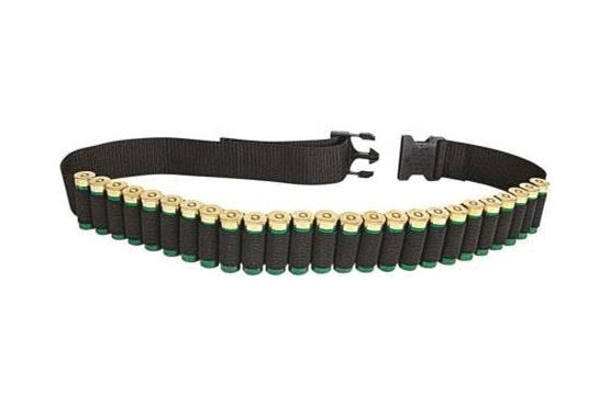 Allen Munitionsgürtel, schwarz, für 25 Schrotpatronen