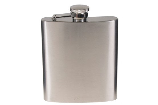Flachmann Edelstahl 6/8 OZ div. Farben