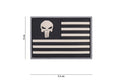 Punisher Flag Rubber Patch
