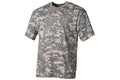 US T-Shirt, halbarm, digital div.Farben