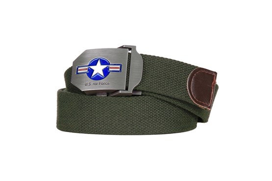 US Tropengürtel Style 10 USAF WWII div.Farben