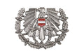Österr. BH Schirmmützen- abzeichen, "Heer", neuwertig