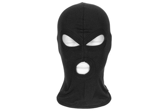 Balaclava, 3-Loch, dünn, div. Farben 100 % Baumwolle