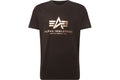 Alpha Industrie T-Shirt Basic black/yellow gold