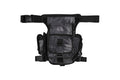 Hip Bag, snake black, Bein- und Gürtelbefestigung