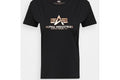 Alpha Industrie T-Shirt Basic black/bronze gold