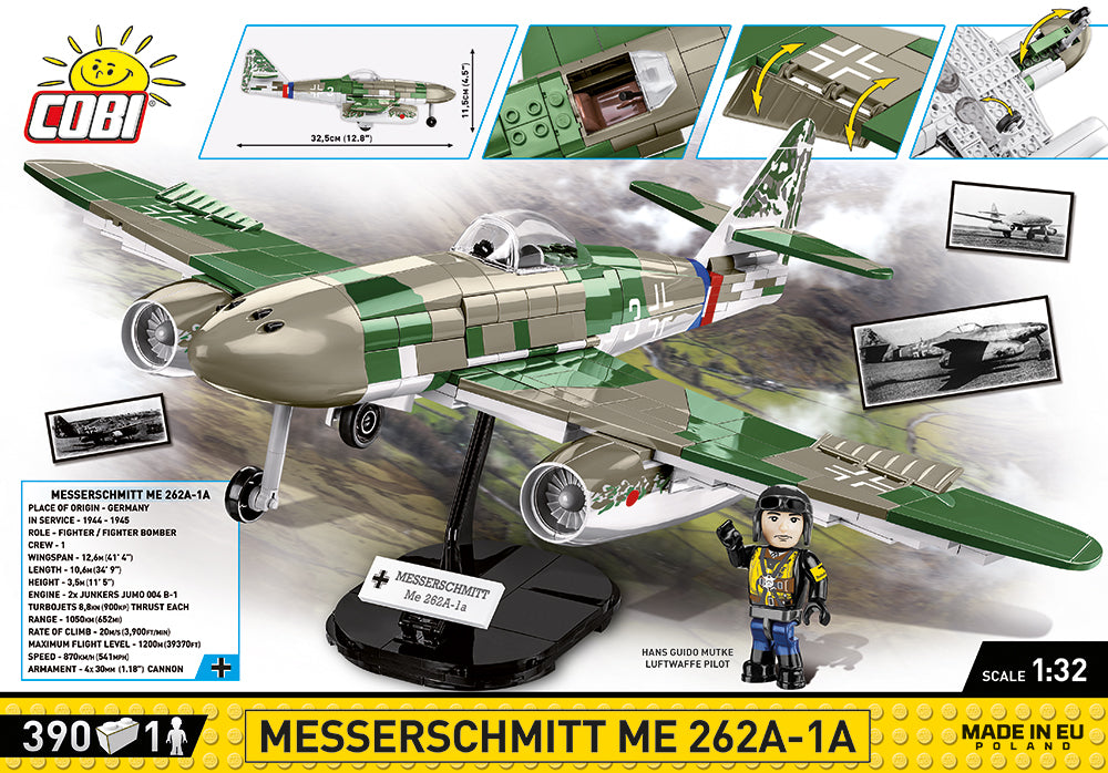 Cobi HISTORICAL COLLECTION WWII - Messerschmitt Me 262A 1A