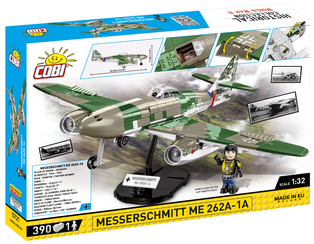 Cobi HISTORICAL COLLECTION WWII - Messerschmitt Me 262A 1A