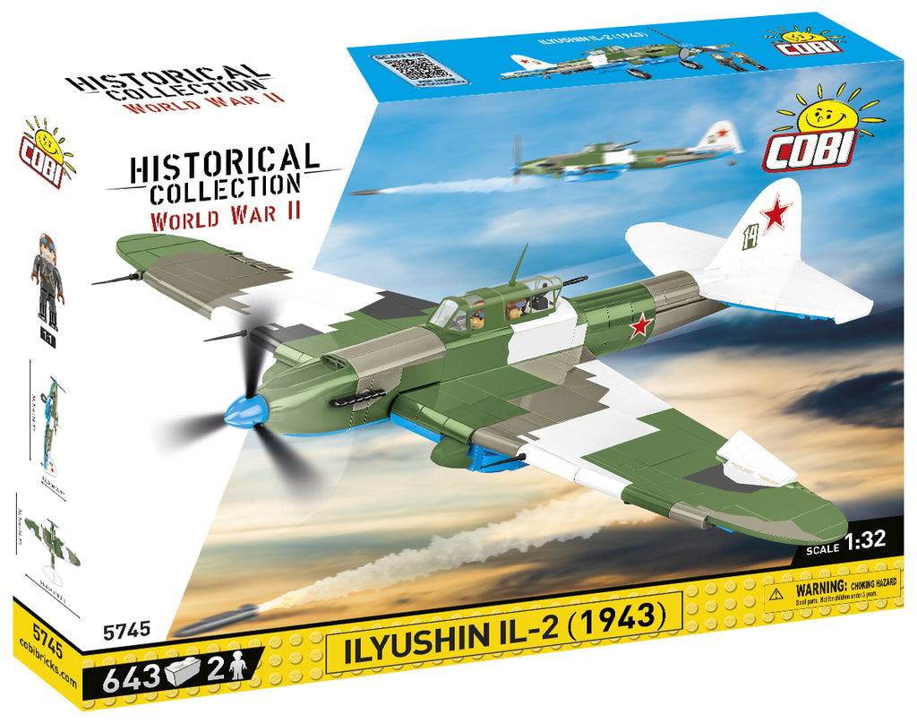 Cobi HISTORICAL COLLECTION WWII - Ilyushin Ii 02 Shturmovik