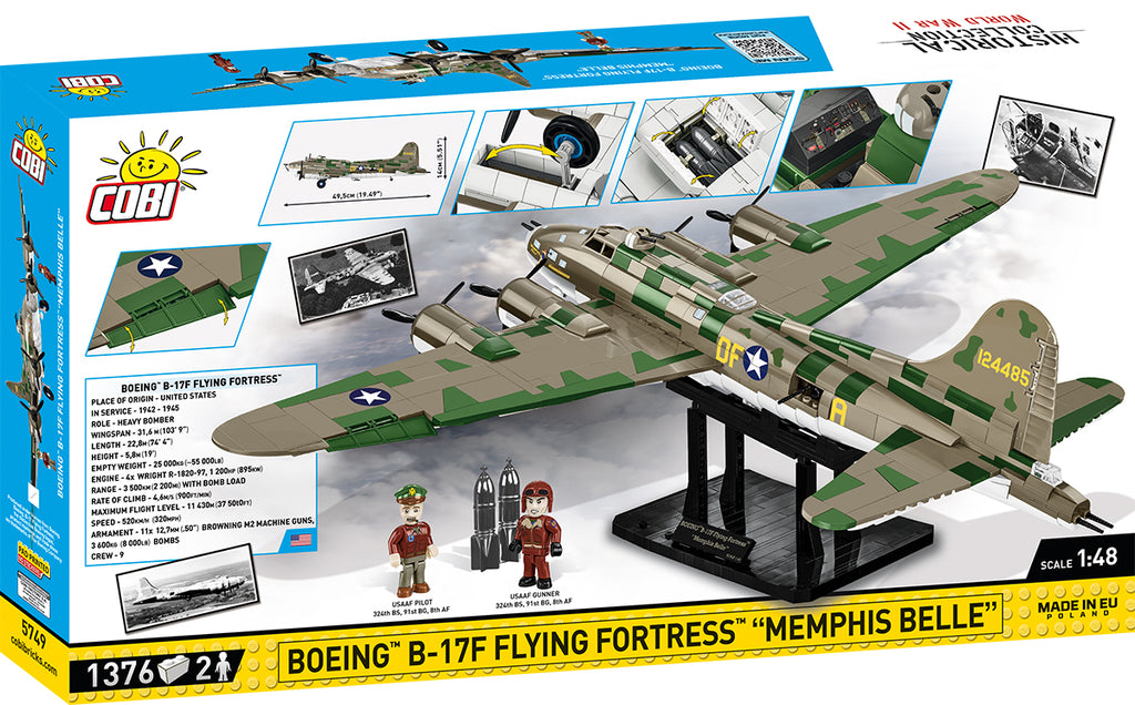 HISTORICAL COLLECTION WWII - Boeing™ B-17F Flying Fortress™ Memphis Belle