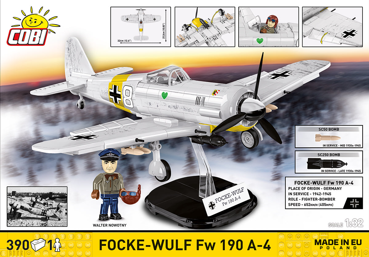 Cobi HISTORICAL COLLECTION WWII - Focke-Wulf Fw 190 A-4
