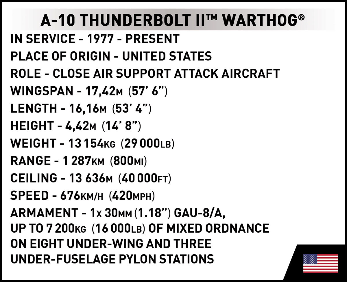 ARMED FORCES - A-10 Thunderbolt™ Ii Warthog