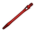 Karella Alu Shaft Medium – ca. 45 mm, Schwarz/Silber/Rot