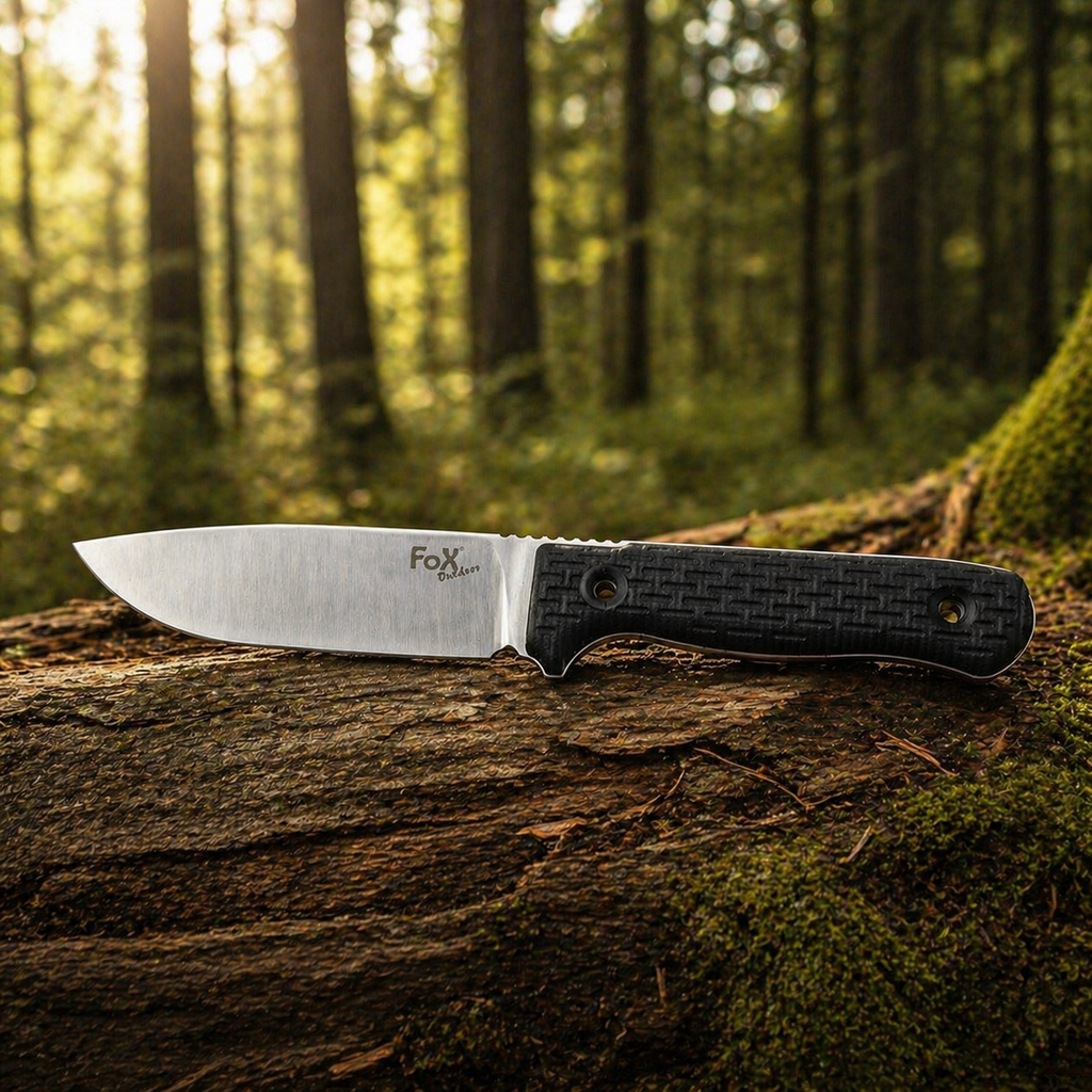 MFH Bushcraft Messer Full-Tang mit Kydex-Scheide