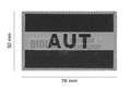 Austria Flag Patch Black