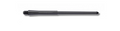Winmau Shaft STEALTH, schwarz, medium, ca.74 mm, 7950-201
