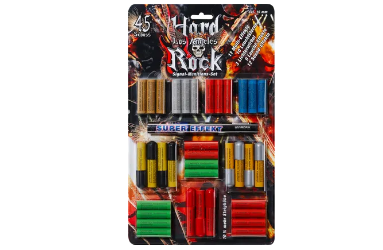 Umarex Hard Rock Los Angeles 15 mm, 45er Blister