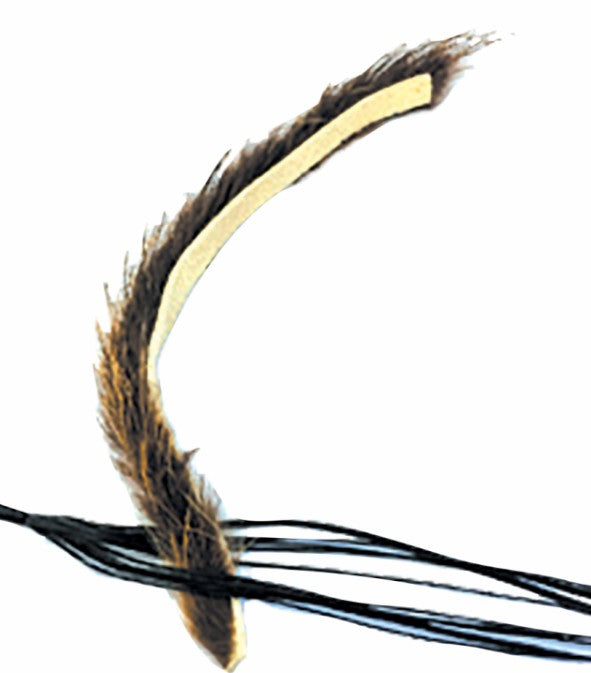 Flex Archery Saitendämpfer aus Nutria-Fell – 10 Stück