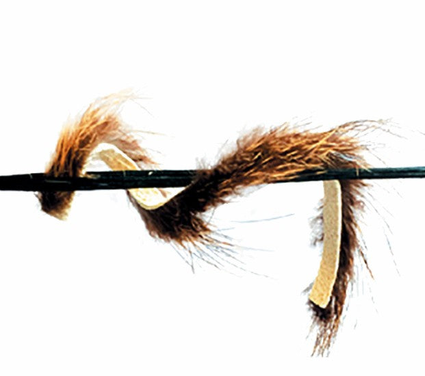 Flex Archery Saitendämpfer aus Nutria-Fell – 10 Stück