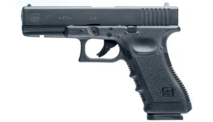 Glock 17 CO2-Pistole Kal. 4,5 mm, BB/Diabolo, mit Koffer