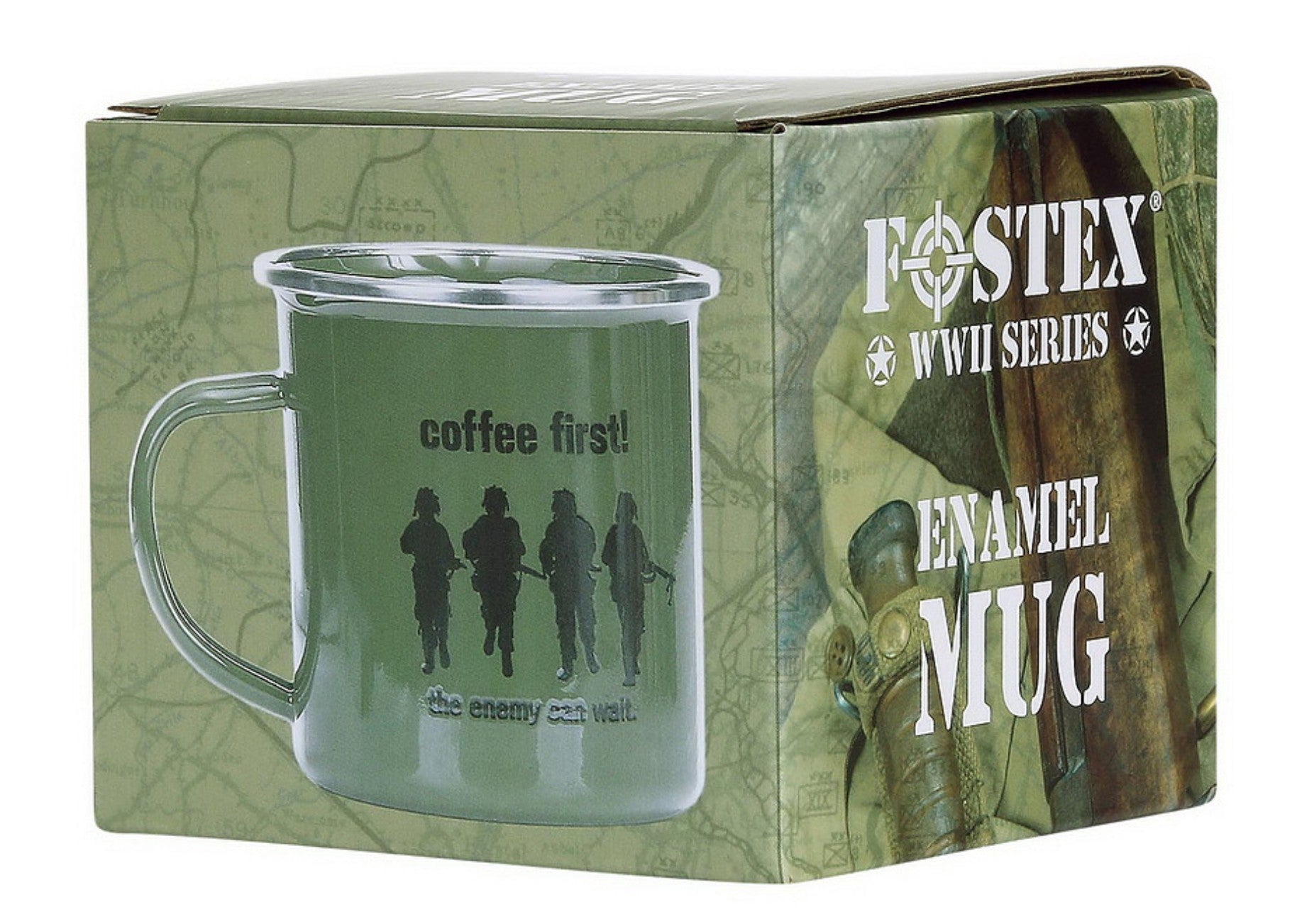 Fostex Emaillebecher Coffee First 300 ml