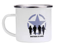 Fostex Emaillebecher Brothers in Arms 300 ml WWII