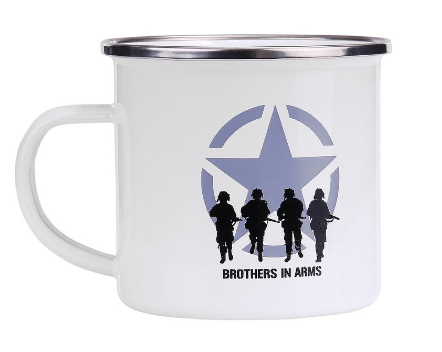 Fostex Emaillebecher Brothers in Arms 300 ml WWII
