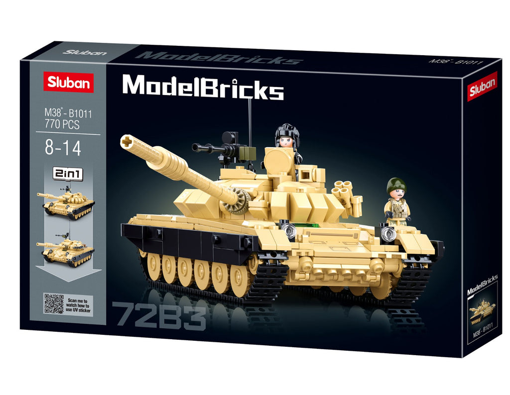 Sluban Kampfpanzer STRV103 M38-B1011 Konstruktionsset