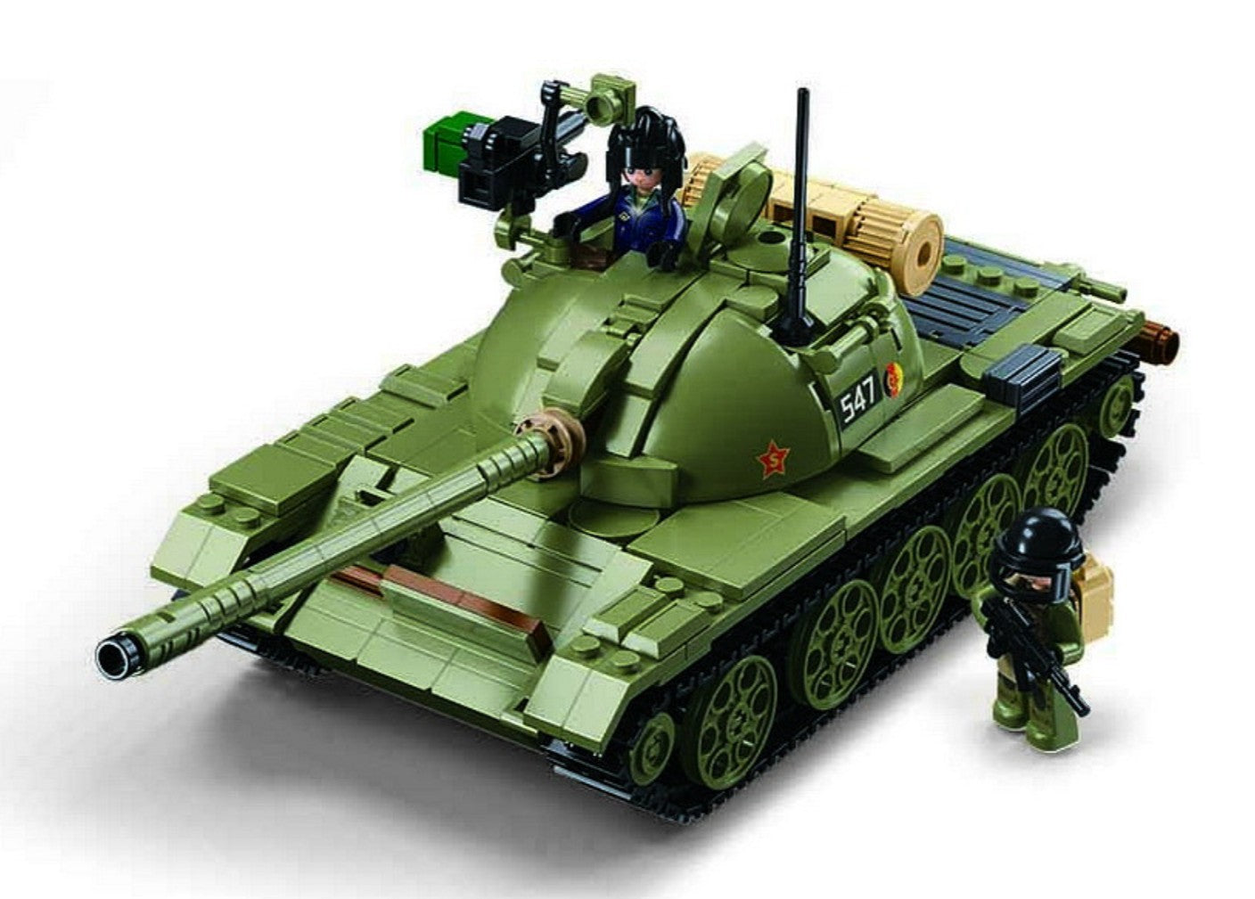 Sluban Panzer T62 (MBT) 3in1 Konstruktionsset M38-B1135