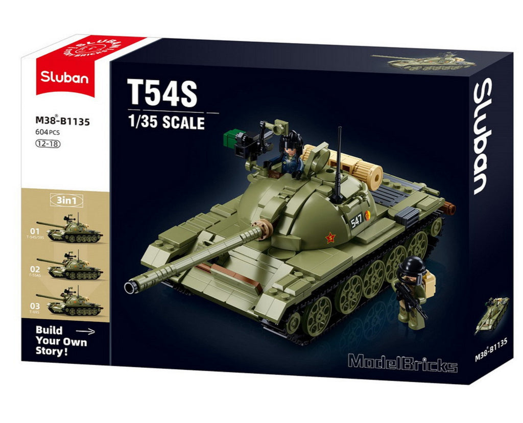 Sluban Panzer T62 (MBT) 3in1 Konstruktionsset M38-B1135