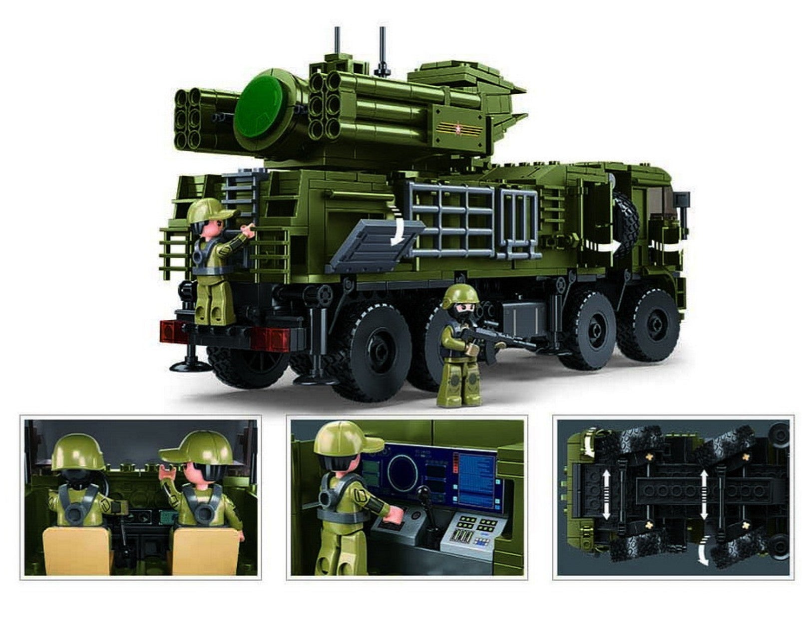 Sluban Pantsir S1S M38-B1252 Konstruktionsspielzeug