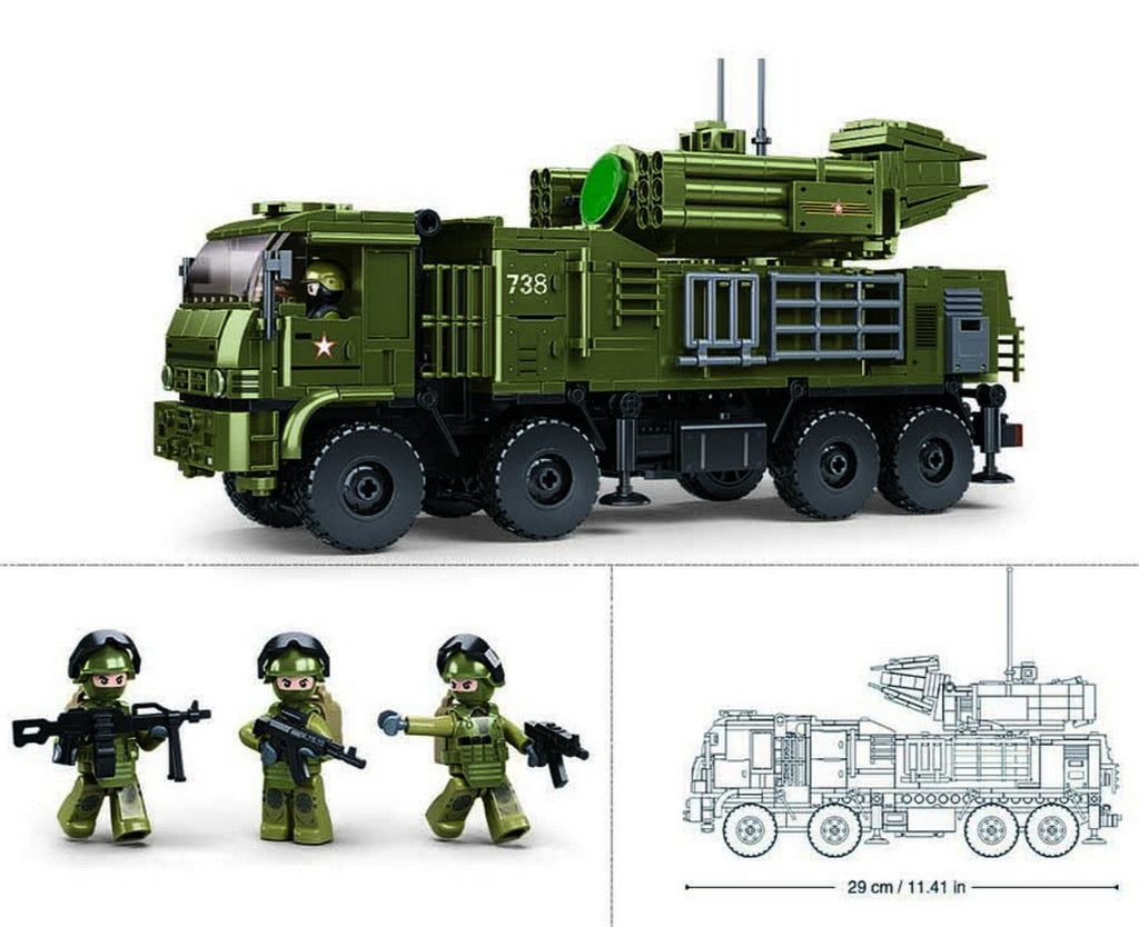 Sluban Pantsir S1S M38-B1252 Konstruktionsspielzeug