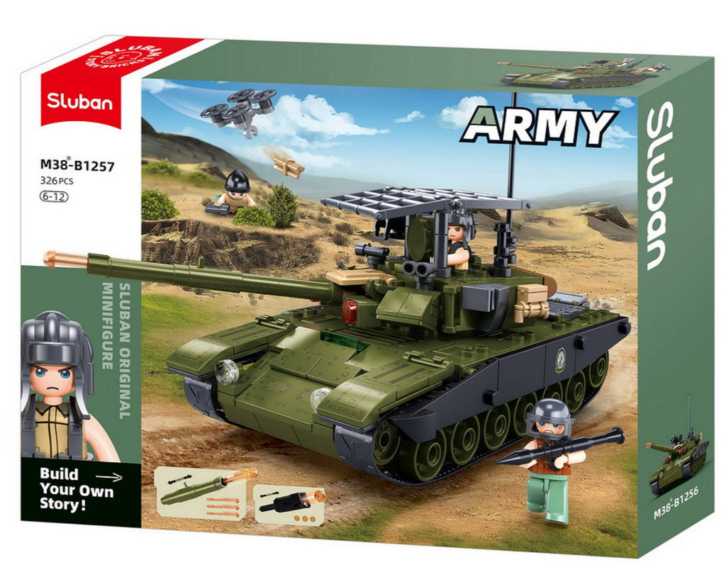 Sluban Armeepanzer T90AS M38-B1257 Konstruktionsspielzeug