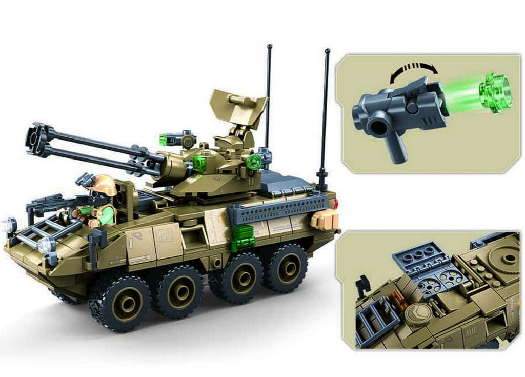 Sluban Stryker ADS Panzer M38-B1258 Konstruktionsset