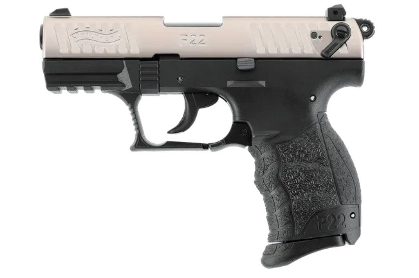 Walther P22Q 9 mm P.A.K. Schreckschusspistole, Nickel