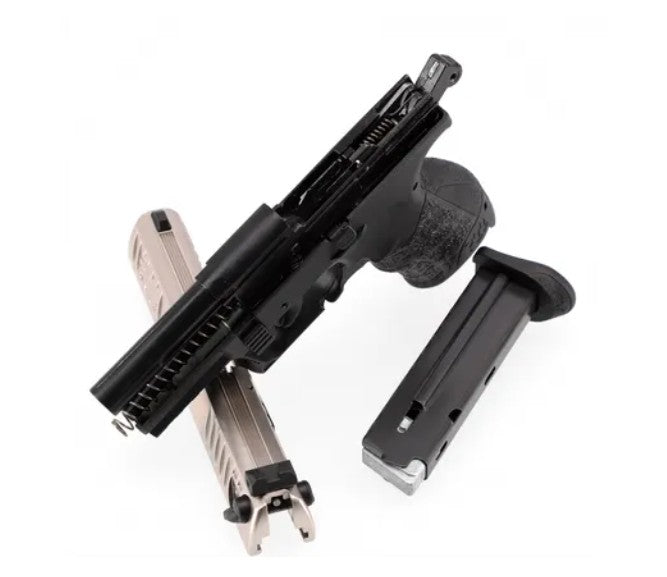 Walther P22Q 9 mm P.A.K. Schreckschusspistole, Nickel