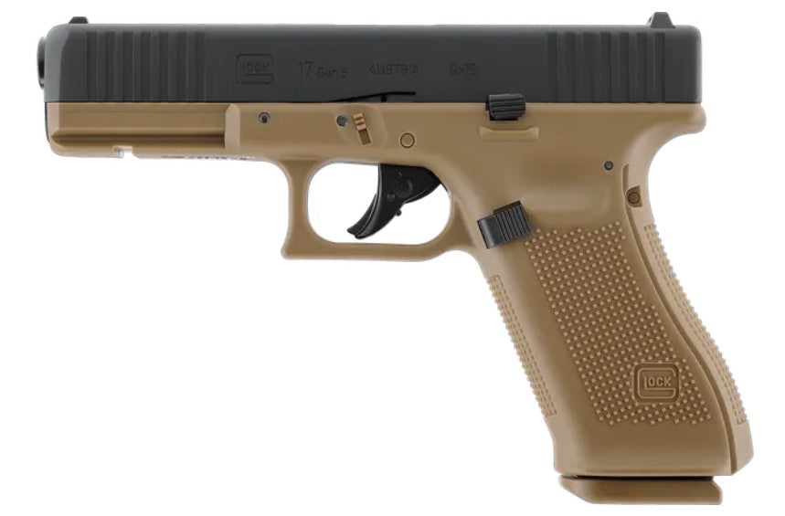 GLOCK 17 Gen5 CO₂ Airgun 4,5 mm BB Coyote, < 3,0 J
