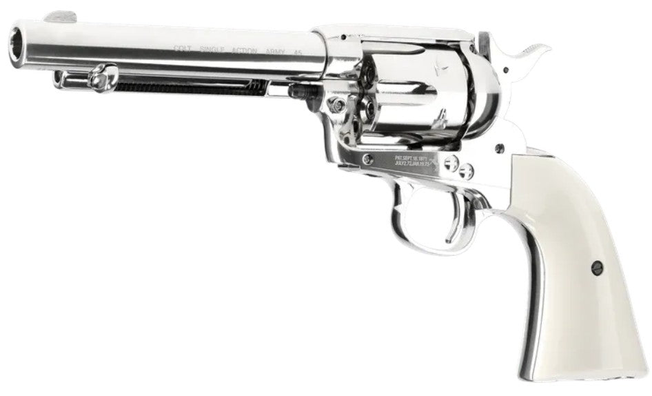 Umarex Colt SAA .45 5.5" CO₂ 4,5 mm Diabolo, Nickel-Finish